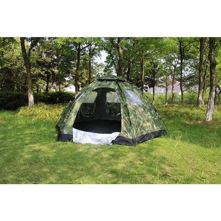 Automatic tent outdoor, 6-8 people, many people, single layer, multi people tent camping, camping trip, factory direct sales smart safari