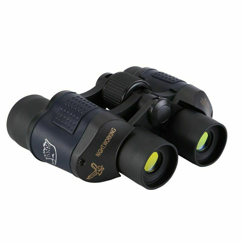 Binoculars 60X60 Powerful Telescope 160000m High Definition For Camping Hiking Full Optical Glass Low Light Night Vision smart safari