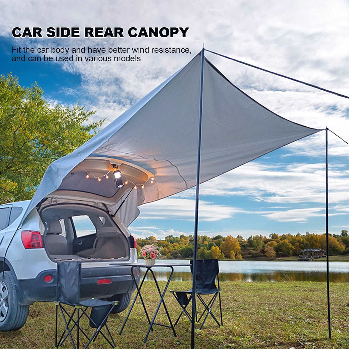 Car Tail Car Side Trunk Canopy Camping Camping Tent smart safari