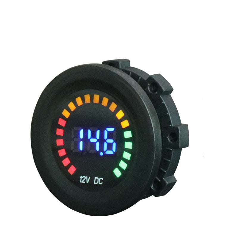 Color Screen Digital Display Voltmeter Car Voltage Display 12V DC Voltmeter smart safari