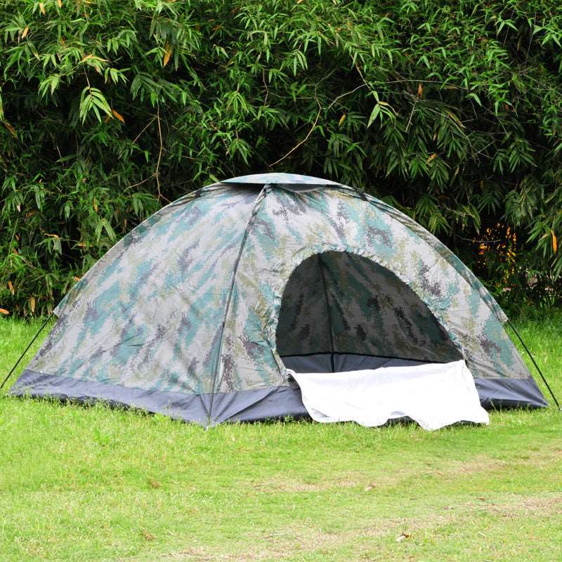 Double Camouflage Tent Leisure Tent Outdoor Camping Tent smart safari