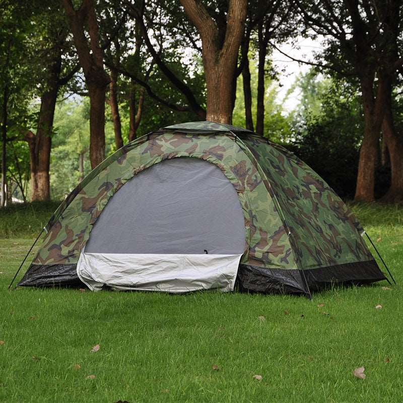 Double Camouflage Tent Leisure Tent Outdoor Camping Tent smart safari