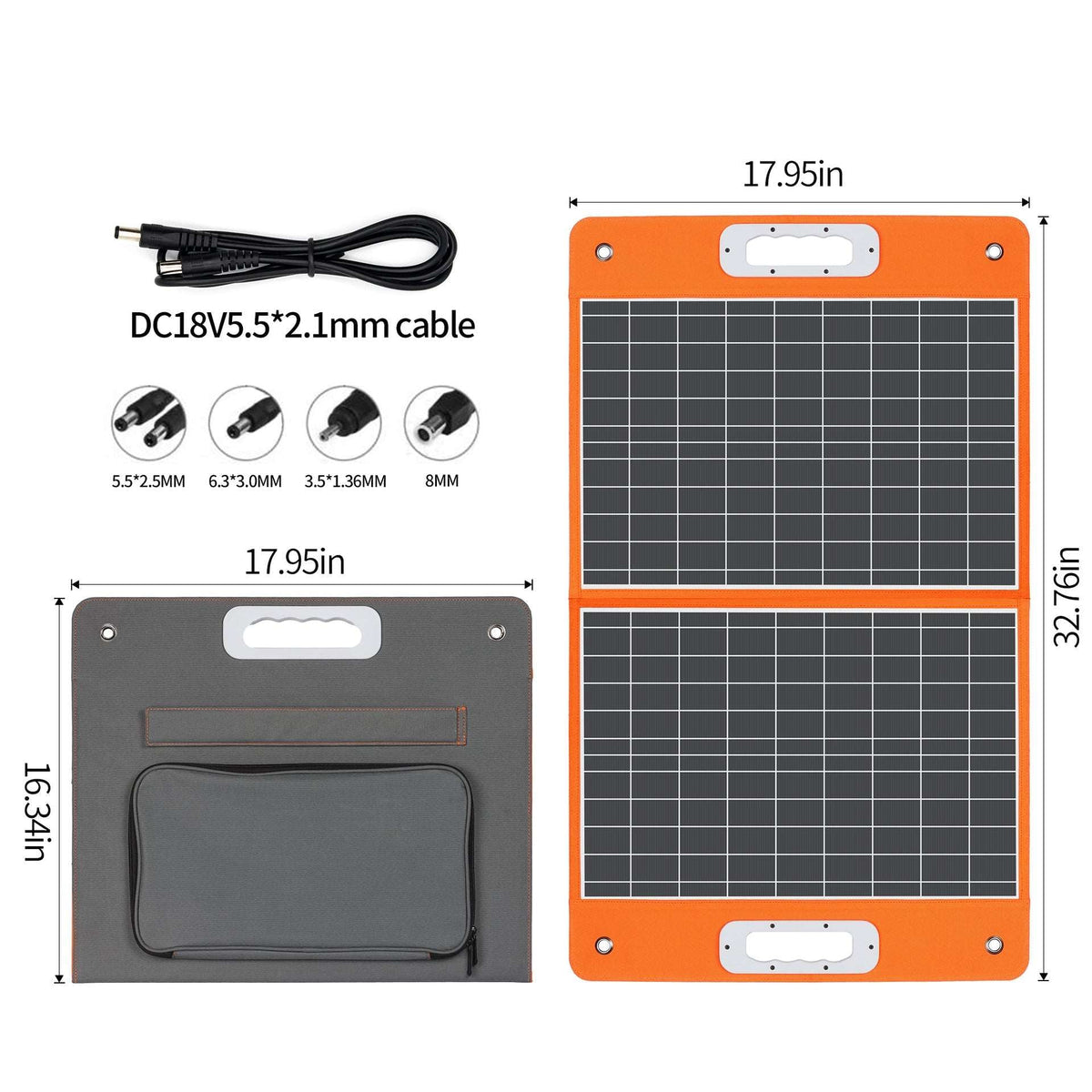 Fast Charge Home Outdoor Camping Folding Portable Solar Panel smart safari