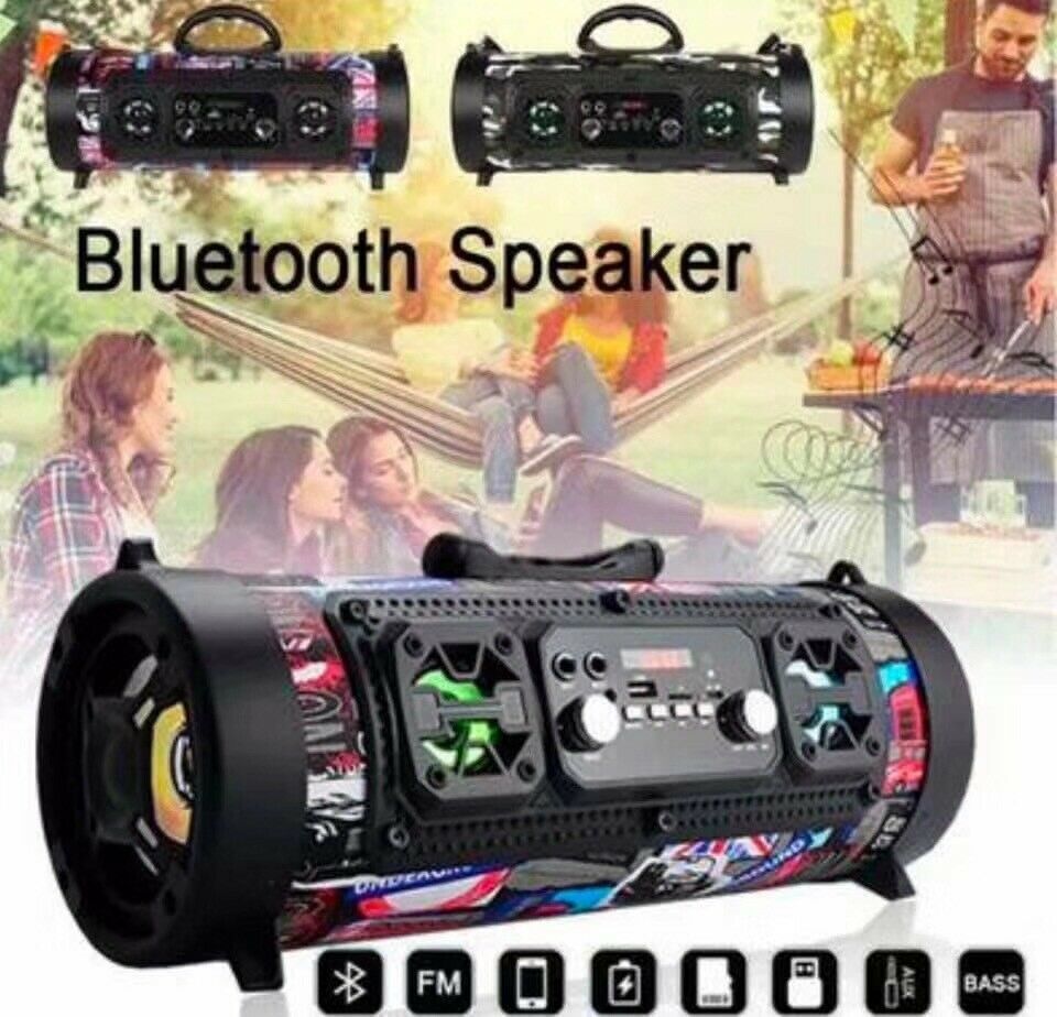 High-power Portable Waterproof Wireless Bluetooth Speaker smart safari