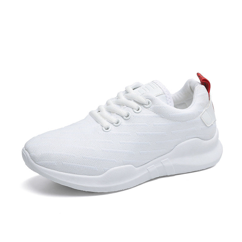 Korean Style Breathable Knitted Sneakers For Women smart safari