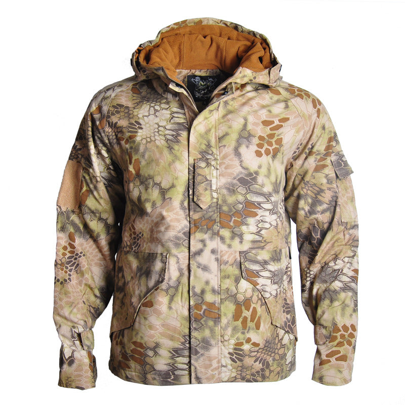 Men's Fashion Outdoor Camouflage Jacket Suit smart safari