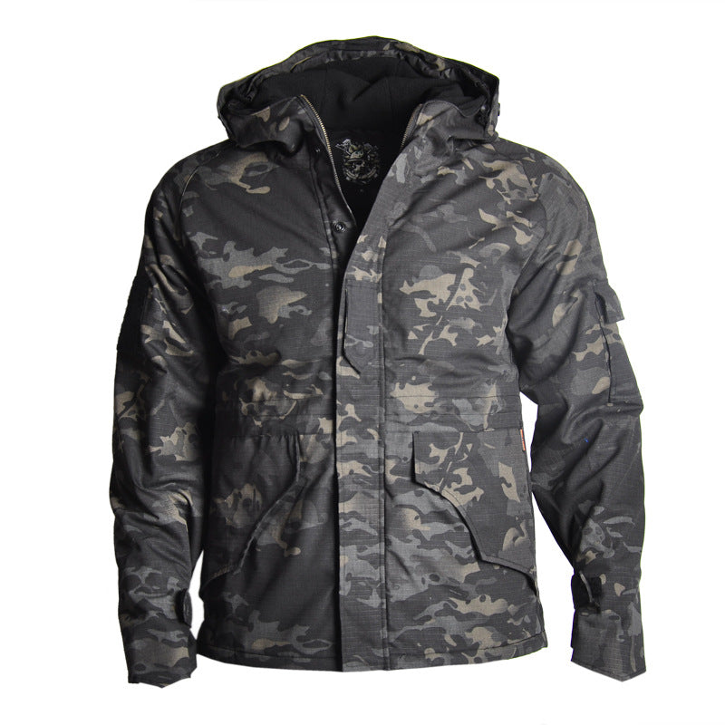 Men's Fashion Outdoor Camouflage Jacket Suit smart safari