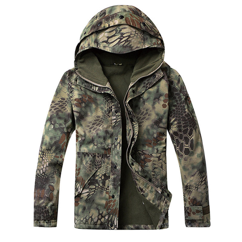 Men's Fashion Outdoor Camouflage Jacket Suit smart safari