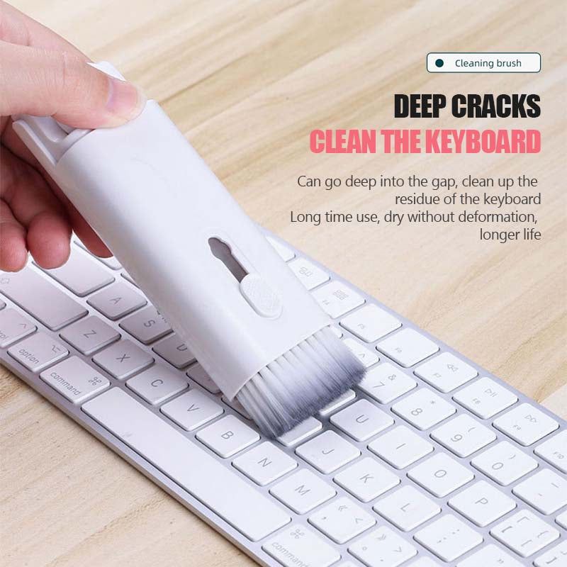 Multifunctional Bluetooth Headset Cleaning Pen Set Keyboard Cleaner Cleaning Tools Cleaner Keycap Puller Kit smart safari