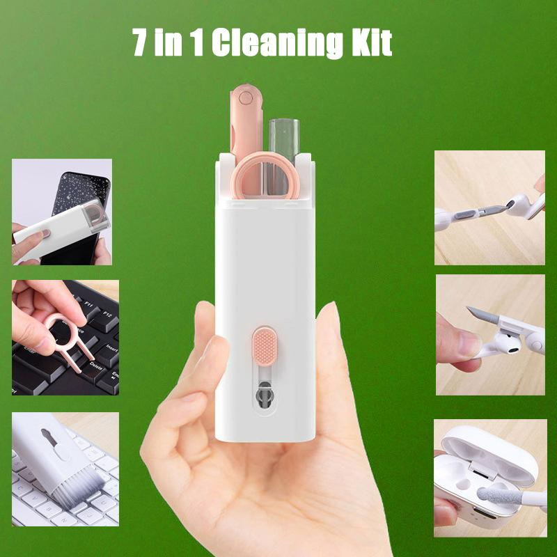 Multifunctional Bluetooth Headset Cleaning Pen Set Keyboard Cleaner Cleaning Tools Cleaner Keycap Puller Kit smart safari