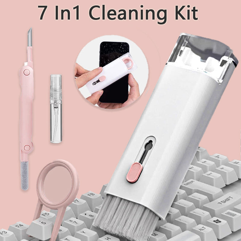 Multifunctional Bluetooth Headset Cleaning Pen Set Keyboard Cleaner Cleaning Tools Cleaner Keycap Puller Kit smart safari