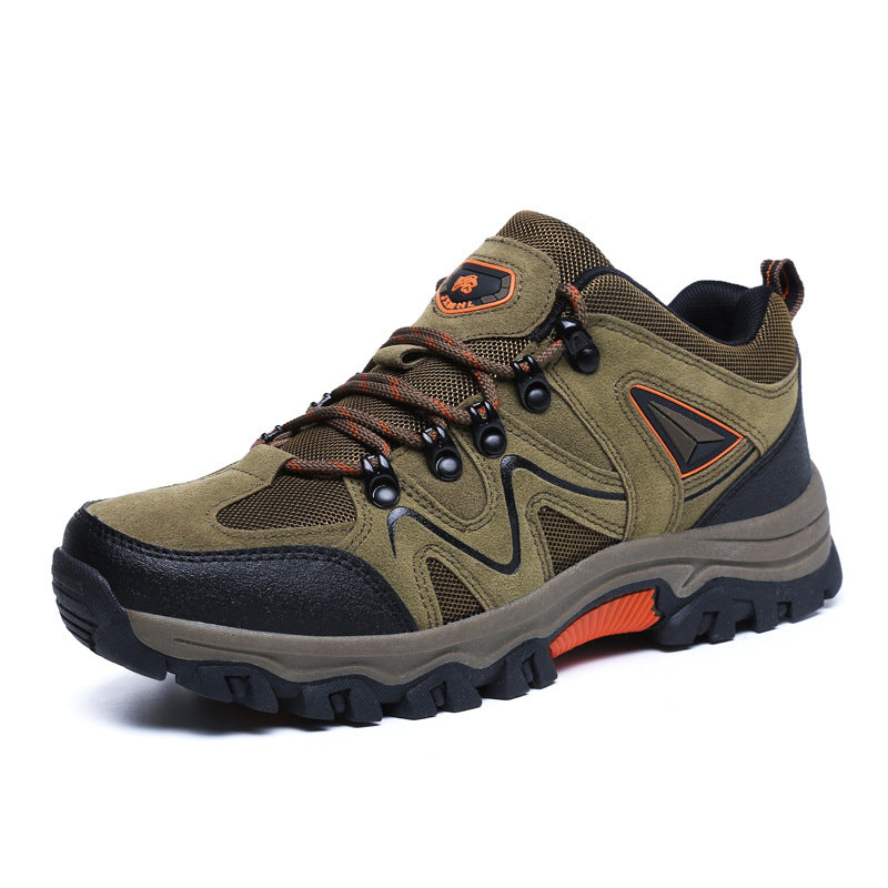 Outdoor Hiking Waterproof Non-slip Low-cut Hiking Shoes smart safari