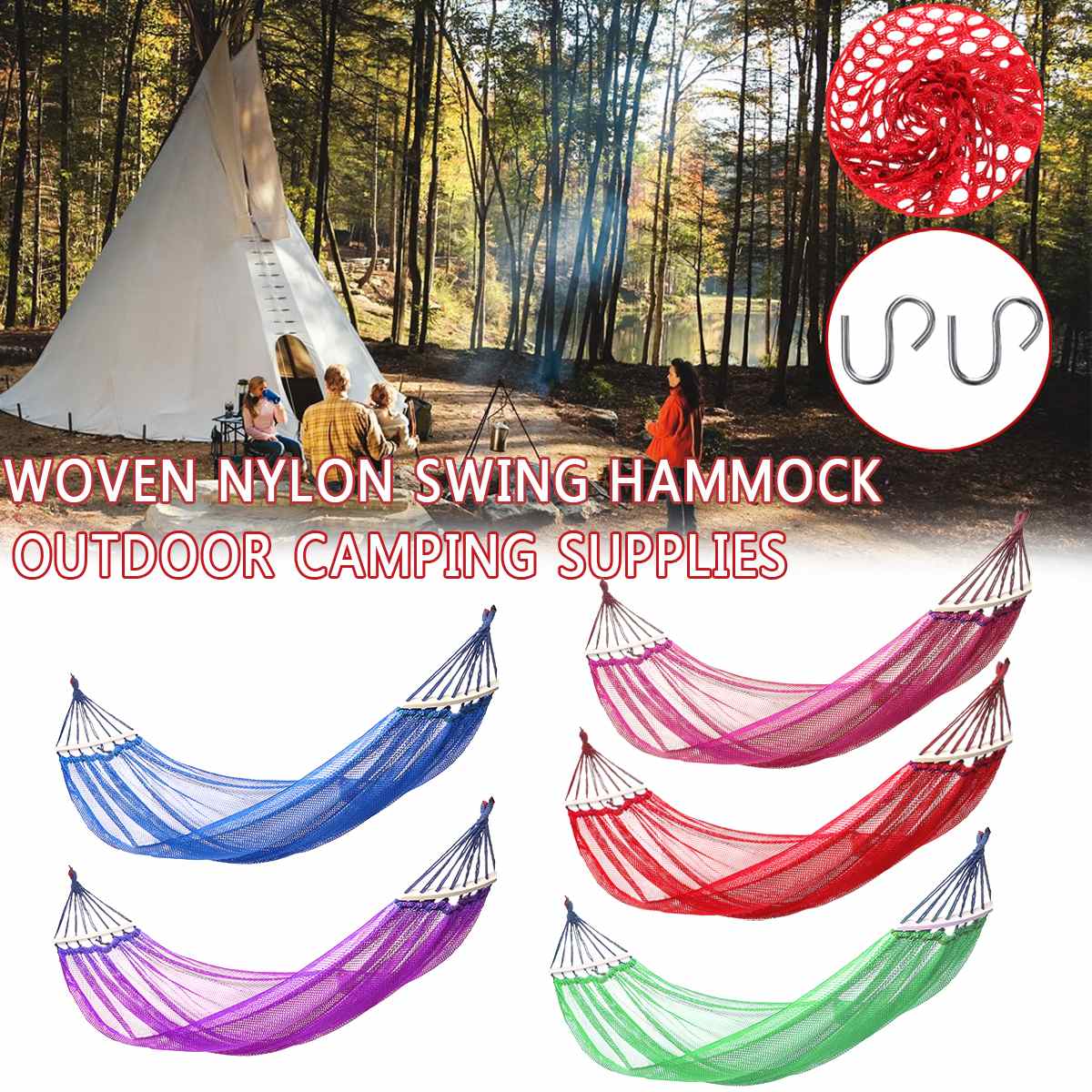 Outdoor camping hammock smart safari