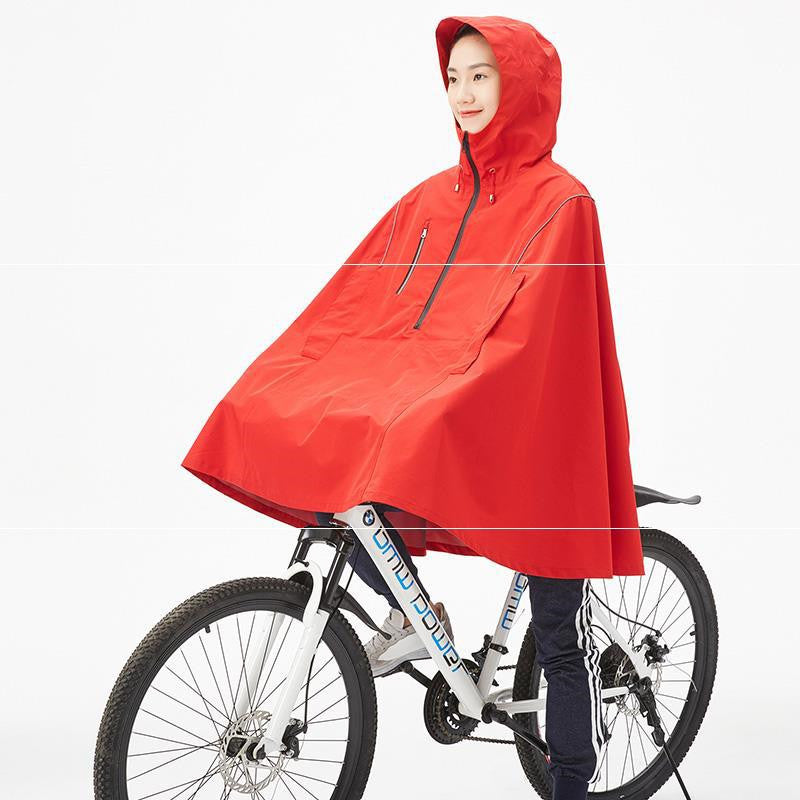 Raincoat poncho adult outdoor fashion raincoat smart safari