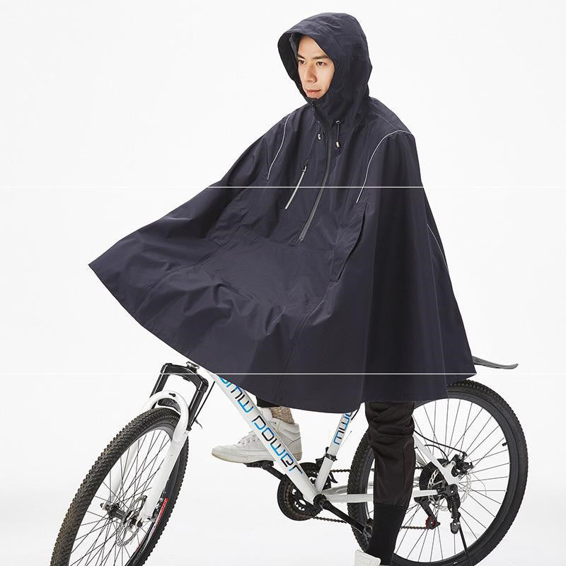 Raincoat poncho adult outdoor fashion raincoat smart safari