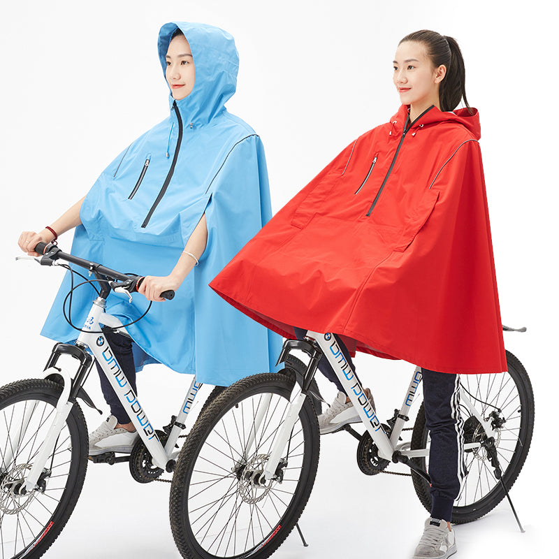 Raincoat poncho adult outdoor fashion raincoat smart safari